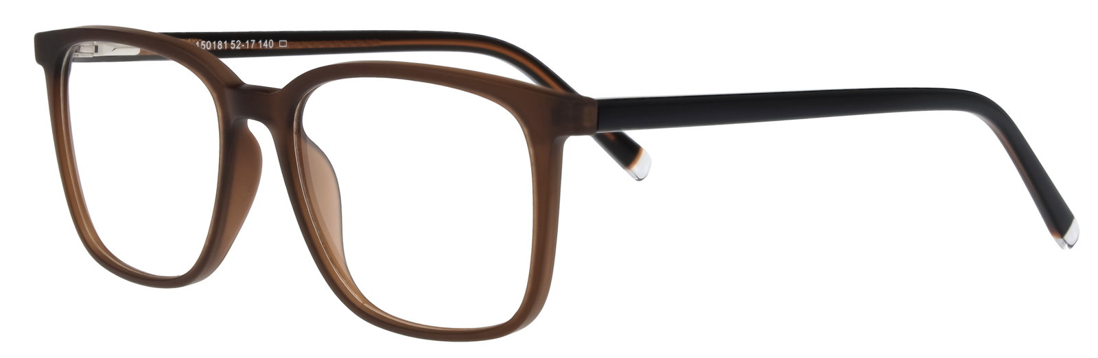 Eyebar Brille Krakau für Herren in matt braun 150181